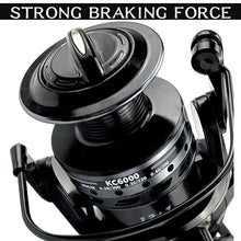 Charger l&#39;image dans la galerie, Double Brake Metal Fishing Reel 3000-6000
