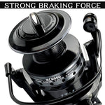 Double Brake Metal Fishing Reel 3000-6000