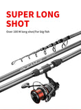 2.4-5.4m Heavy-Duty Telescopic Rod Line 15-60lb Lure 30-200g