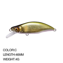 Carregar imagem no visualizador da galeria, Floating Minnow Fishing Lure 5.2cm 4.5g
