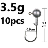 Sinker Hooks 1g-28g 4-10pc