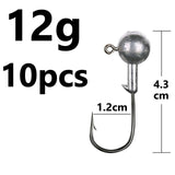 Sinker Hooks 1g-28g 4-10pc