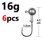 Sinker Hooks 1g-28g 4-10pc