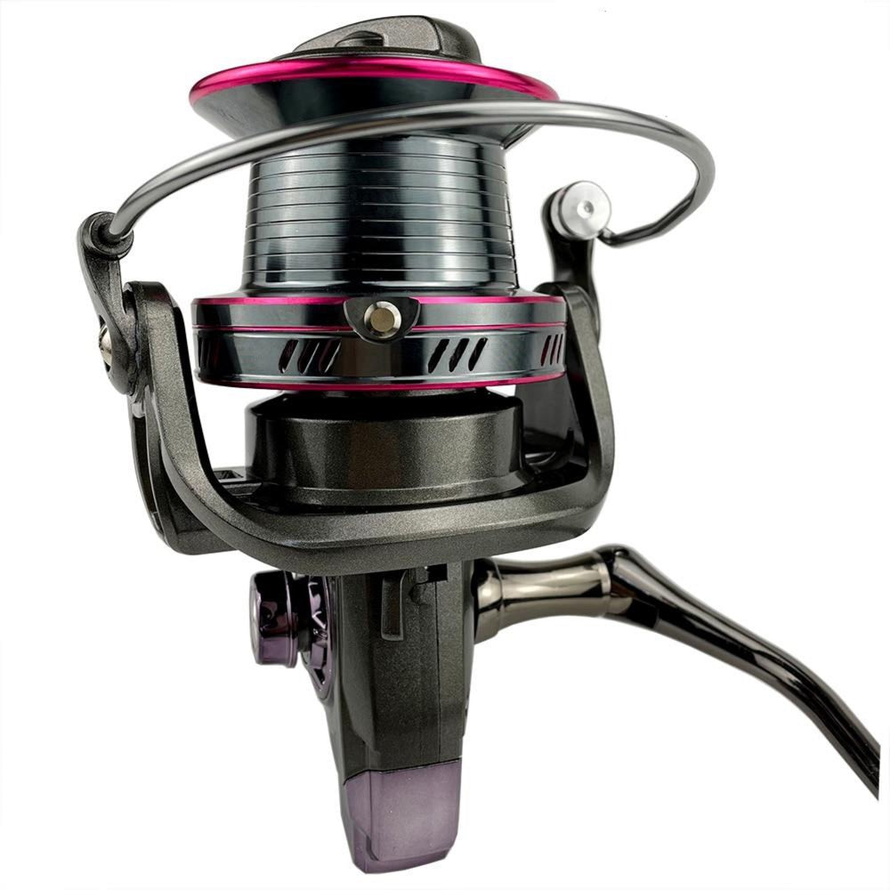  Cosych Pink Fishing Reel, Metal Waterproof Lightweight Fishing  Reel - 5+1 HPCR Ball Bearing, Smooth Operation - Lightweight Fishing  Reel,Pink,HK1000 : Sports & Outdoors