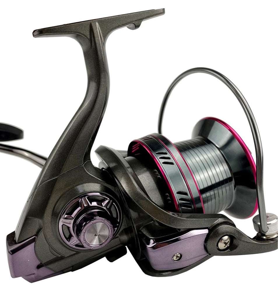  LIZHOUMIL Baitcasting Reel, 5.2:1 Gear Ratio Spinning Reel,  14BB Stainless Steel Shielded Bearings Fishing Reel, for Freshwater Sea  Fishing Boat Fishing Carp Fishing Pink OE3000 : Sports & Outdoors