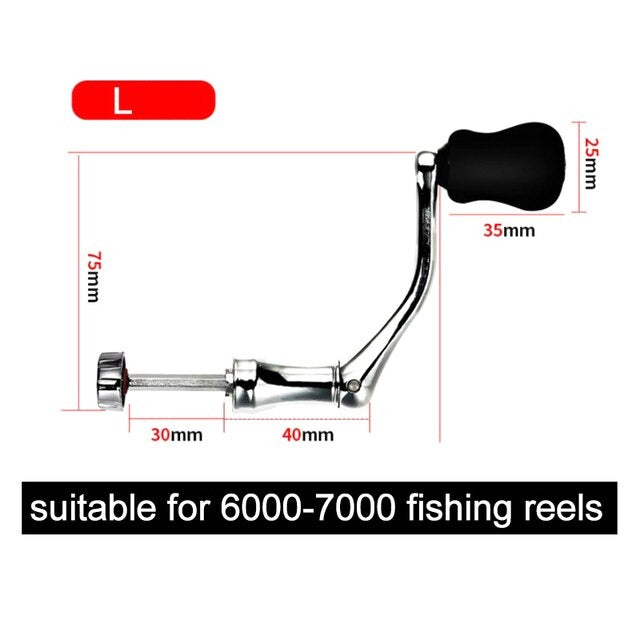 ZRM&E 4pcs Universal Fishing Reel Handle Screw Caps Fishing Tools for Spinning  Reel Crank Power Foldable Handle Black, Reel Care Accessories -   Canada