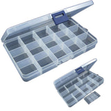 15 Slots Adjustable Fishing Tackle Box