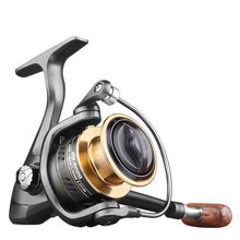 Load image into Gallery viewer, Fishing Spinning Reel Metal/Wooden Grip 1000-7000
