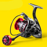 Fishing Spinning Reel Metal/Wooden Grip 1000-7000