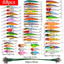 Charger l&#39;image dans la galerie, Value Pack 10pc-84pc Full Set Fishing Lure
