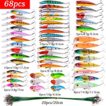 Value Pack 10pc-84pc Full Set Fishing Lure