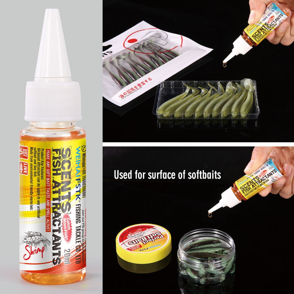 Fishing Lure Attractant, Sea Fishing Attractant, Bait Scent Fishing