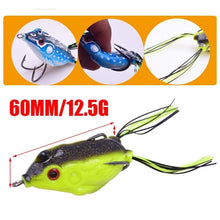 Load image into Gallery viewer, 8pc Frog Fishing Lure
