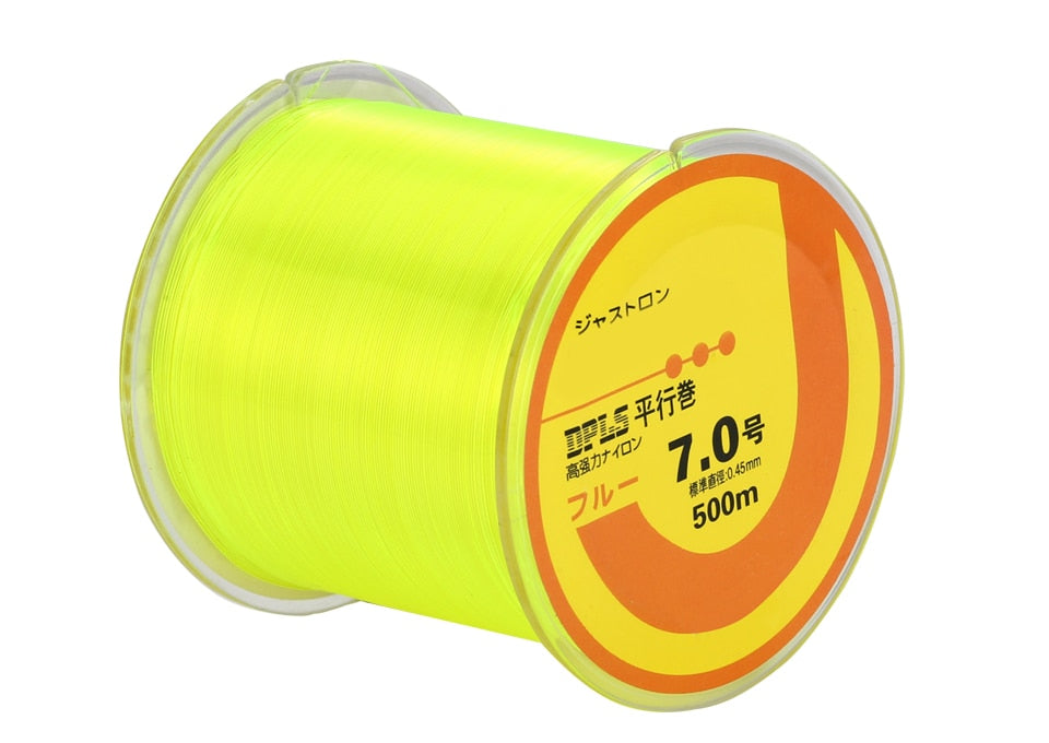 Generic Jiexing High Quality Multiple Color 500m Super Strong Fishing Line  Japan Monofilament Nylon Fishing Line 2-35lb