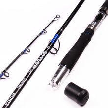 Cargar imagen en el visor de la galería, 3 Piece Jigging Rod 1.8-2.1m Lure 70-250g  Line 30-50lb
