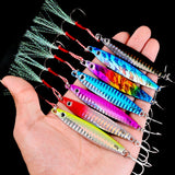 12pc Metal Fishing Lure 7-40g