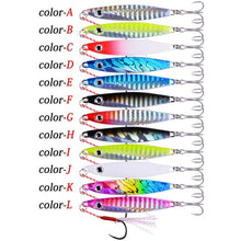 Charger l&#39;image dans la galerie, 12pc Metal Fishing Lure 7-40g
