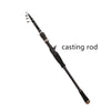 Baitcasting/Spinning Telescopic Fishing Rod 1.8-3.6m