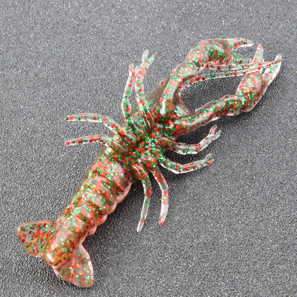 SOFT BAIT SOFT Lobster Shrimp Claw Bait Lobster Tongs Soft Bait Pole  Fishing $4.47 - PicClick AU