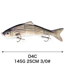 Charger l&#39;image dans la galerie, Swimming Mullet Lure 12cm/25cm 19g/135g
