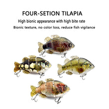 Carregar imagem no visualizador da galeria, Super Realistic Fishing Lure Tilapia 13cm 63g
