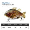 Super Realistic Fishing Lure Tilapia 13cm 63g