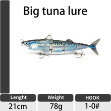 Charger l&#39;image dans la galerie, Large Tuna Swimbait 21cm 78g
