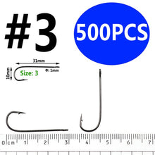 Charger l&#39;image dans la galerie, [Wholesale] 500pc J-Hook Size #16-3/0
