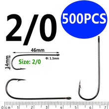 Charger l&#39;image dans la galerie, [Wholesale] 500pc J-Hook Size #16-3/0
