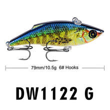 Carregar imagem no visualizador da galeria, VIB Fishing Lures 5.4cm 14g
