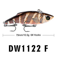 Carregar imagem no visualizador da galeria, VIB Fishing Lures 5.4cm 14g
