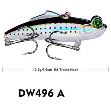 Carregar imagem no visualizador da galeria, VIB Fishing Lures 5.4cm 14g
