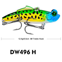 Carregar imagem no visualizador da galeria, VIB Fishing Lures 5.4cm 14g
