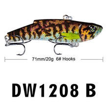 Carregar imagem no visualizador da galeria, VIB Fishing Lures 5.4cm 14g
