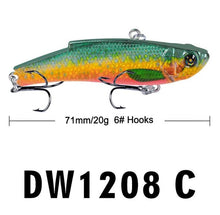 Carregar imagem no visualizador da galeria, VIB Fishing Lures 5.4cm 14g
