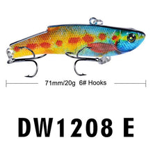 Carregar imagem no visualizador da galeria, VIB Fishing Lures 5.4cm 14g
