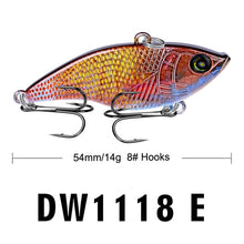 Carregar imagem no visualizador da galeria, VIB Fishing Lures 5.4cm 14g
