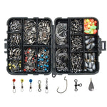 Full Set Fishing Tackle Kit 154/177/184pcs