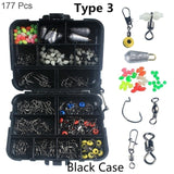 Full Set Fishing Tackle Kit 154/177/184pcs