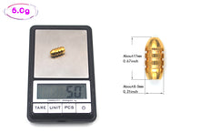 Load image into Gallery viewer, 30pc Brass Bullet Sinkers 5-10g
