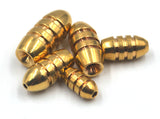 30pc Brass Bullet Sinkers 5-10g