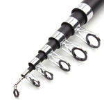 Cross-Wood Telescopic Spinning Fishing Rod