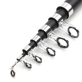 Cross-Wood Telescopic Spinning Fishing Rod