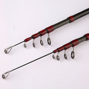 Cheap Telescopic Fishing Rod 12+1BB Baitcasting Reel Bass