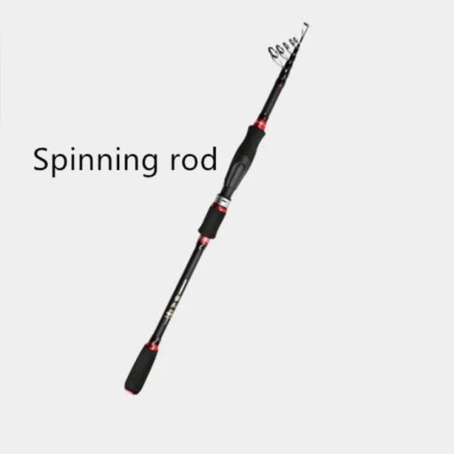 Rod Reel Combo Budefo Maximus Lure Fishing Rod 1,8m 2,1 M 2,4 M 2