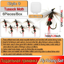 Charger l&#39;image dans la galerie, Fly Fishing Lures 3pc/6pc
