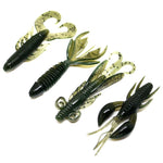 4pc Soft Fishing Prawn/Crayfish Lure 2g 6cm