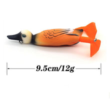 Charger l&#39;image dans la galerie, 1pc Swimming Duck Lure 9.5cm 11.2g
