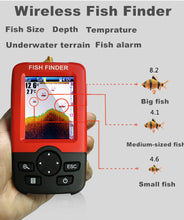 Carregar imagem no visualizador da galeria, Portable Sonar Wireless Fish Finder Detector
