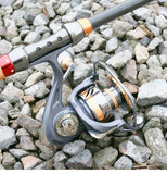 AR2000-7000 Spinning Fishing Reel Silver-Gold